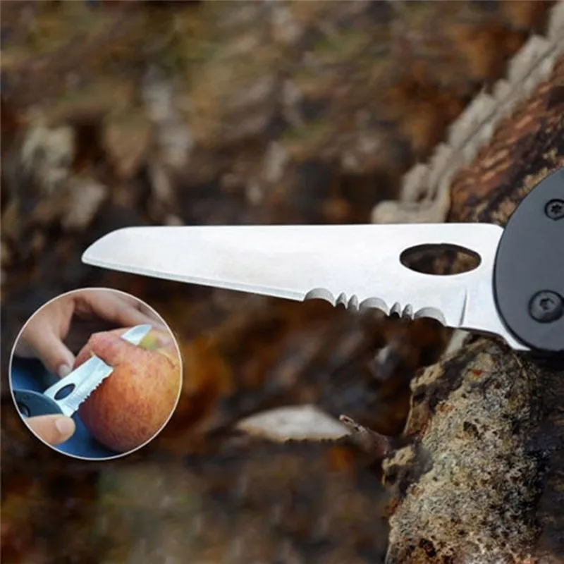 Мультитул карабины с ножом/отверткой/открывалка для бутылок для кемпинга ИНСТРУМЕНТЫ EDC снаряжение для выживания на открытом воздухе брелок для альпинизма