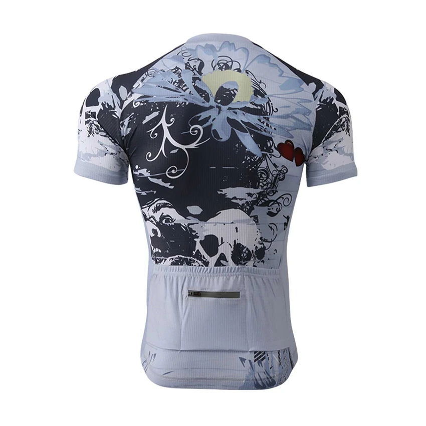 Дышащий череп MTB велосипедная одежда Велоспорт велосипед из Джерси для езды на велосипеде Ropa Hombre Completo Ciclismo рубашка мужская спортивная одежда