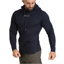 Мужские толстовки, спортивная куртка для бега, тренировочная Спортивная Толстовка для фитнеса, хлопковые спортивные костюмы с капюшоном, брендовый пуловер