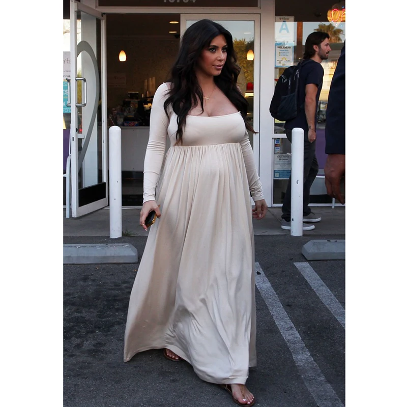 Cute Maxi Dresses Kim Kardashian