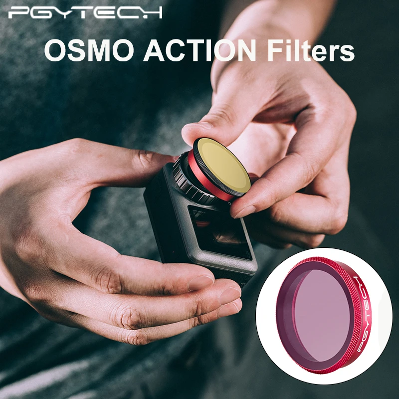 PGYTECH DJI Osmo Action Camera Lens Filters Kits