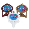 1:12 Miniature Dollhouse Dollhouse Rolling Globe With Wood Stand Study Livingroom Bedroom Reading Room Furniture Accessory ► Photo 2/6