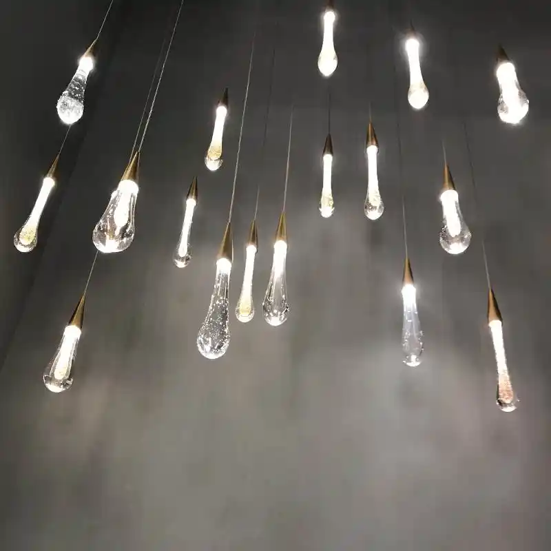 raindrop chandelier lighting