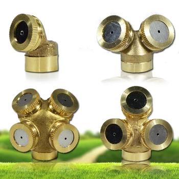

High Pressure Copper Spray Nozzle Garden Water Atomizing Sprinkle Agricultural Sprayer for Garden Watering Adjustable Water Mist