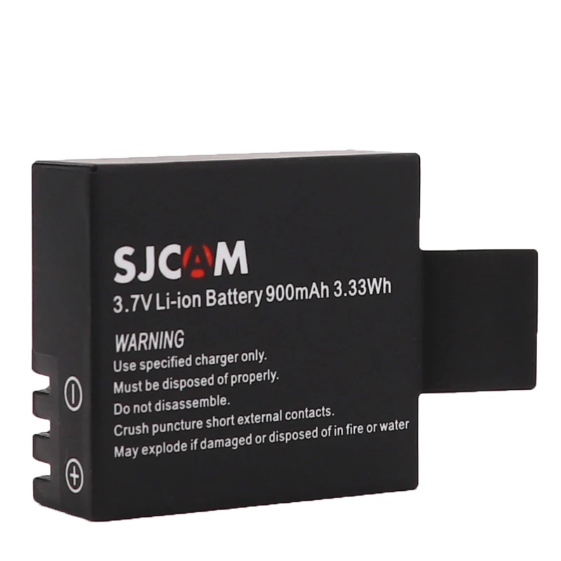 4 шт. аккумуляторов SJCAM sj4000 аккумулятор + батарея sj7000 sj5000 sj6000 sj8000 SJ M10 двойное
