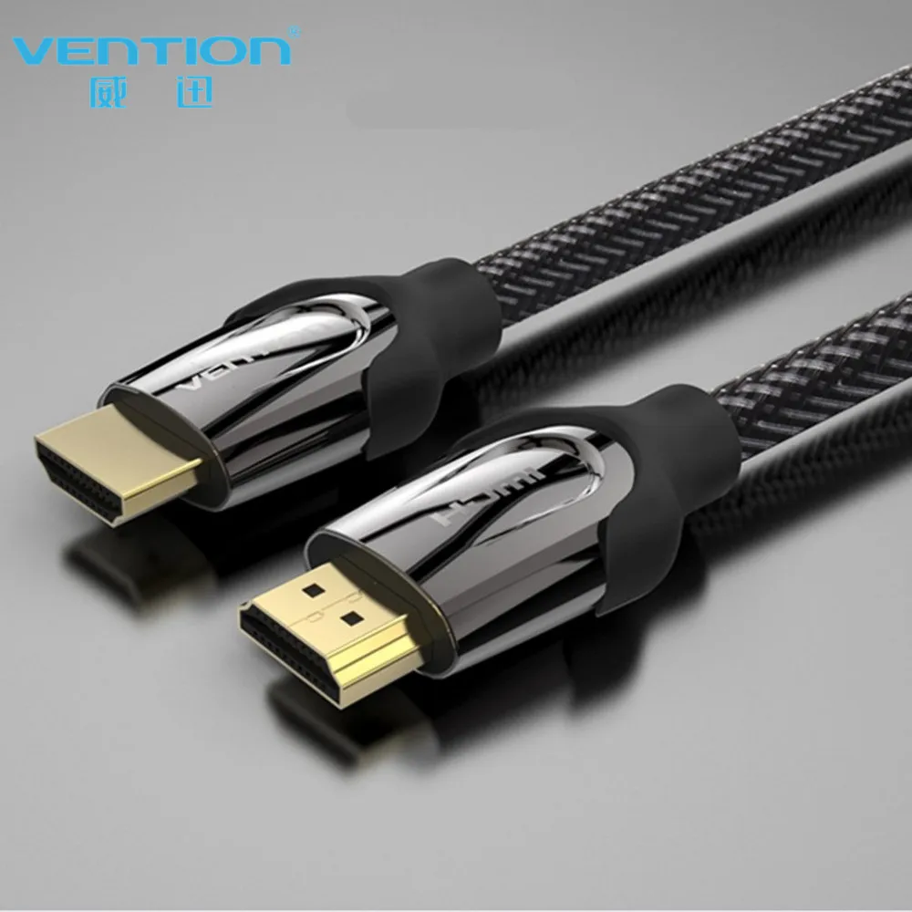 

Vention HDMI 2.0 Cable 4K 3D 60FPS 1080P HDMI To HDMI Cable For TV Laptop Projector Computer PS3 PS4 0.75m 1m 2m 3m 5m 8m