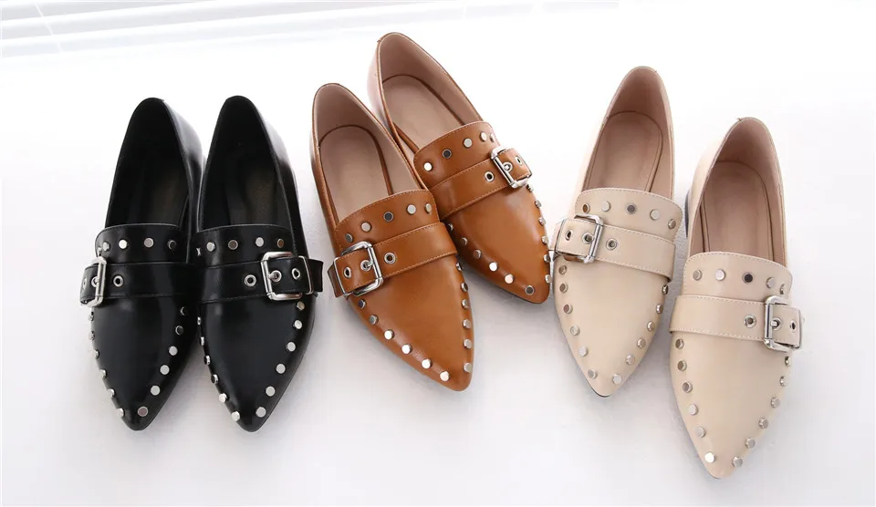 Woman Rivet Loafers (11)