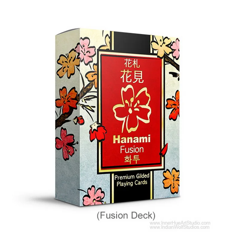 Игральные карты Hanami Fusion Hanafuda колода размеров для покера LPCC ограниченная серия