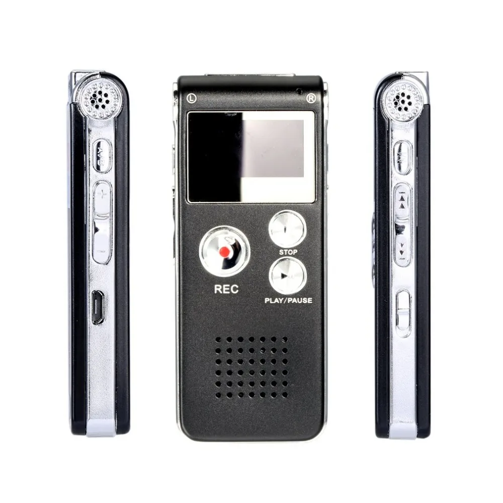 Portable USB Digital Sound Voice Recorder Professional 8GB USB Rechargeable Mini Sound Recorder Audio Record with LCD Backlit Portable USB Digital Sound Voice Recorder Professional 8GB USB Rechargeable Mini Sound Recorder Audio Record with LCD Backlit