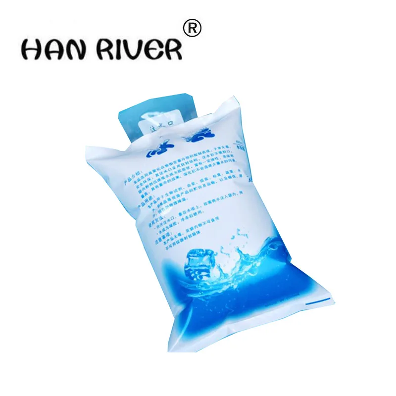 

100 ml of 10 pieces of ice cool fresh frozen ice compress bag portable water injection insulin refrigerated box accessories