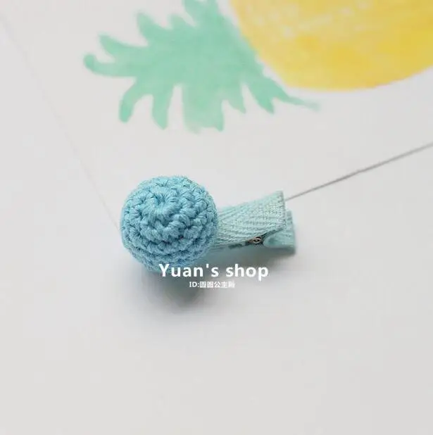 cotton lollipop hair clip5