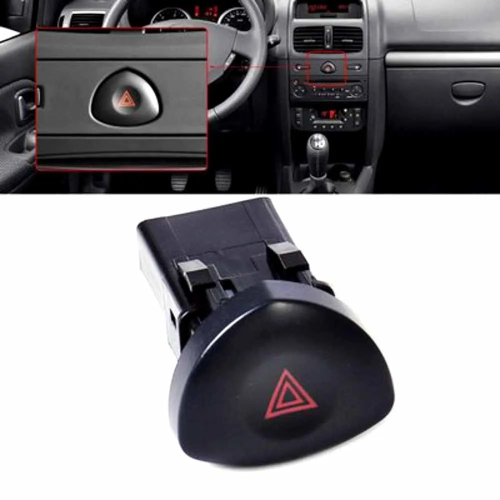 RENAULT CLIO 1998-2016 BRAND NEW HAZARD WARNING LIGHT 8200442723