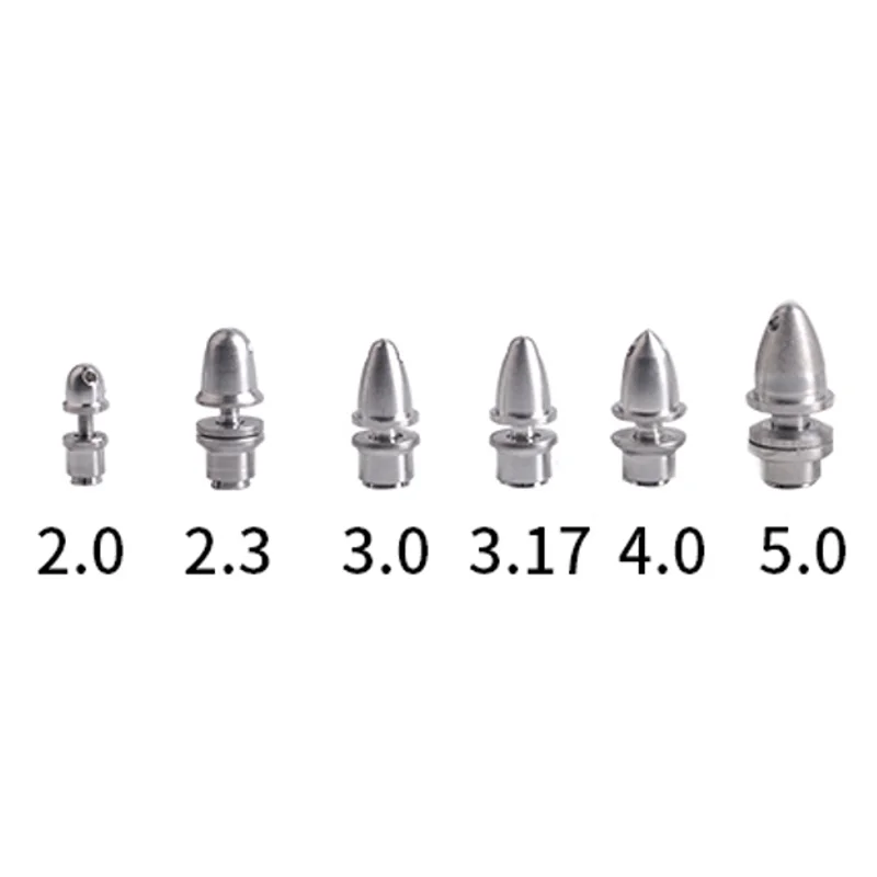 5 шт. 2 мм 3 мм 3,17 мм 4 мм RC алюминиевая Пуля Пропеллер адаптер держатель для RC самолета бесщеточный мотор для мультикоптера
