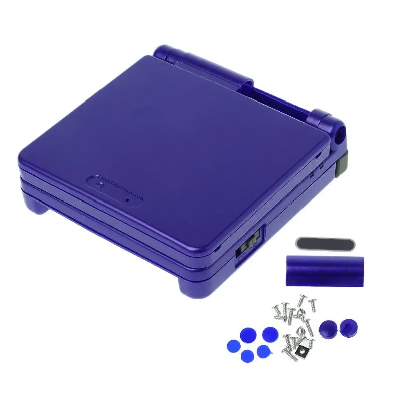 Для Nintendo GBA SP ДЛЯ Gameboy Корпус чехол Замена полная оболочка для advance sp - Цвет: Blue