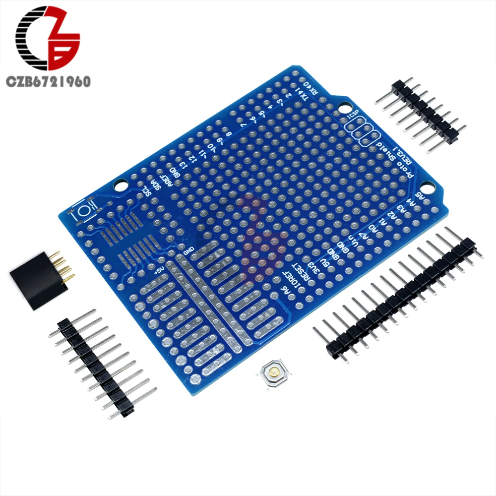 

Proto Screw Shield Board Compatible Improved Version Support A6 A7 DIY Kit for Arduino