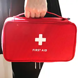 Портативный аптечка медицинский набор первой помощи выживания сумка дорожная сумка наркотиков нейлон первой медицинской помощи сумка для