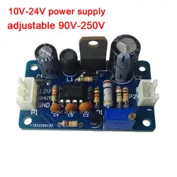 10 V-24 V питания 90 V-250 V Регулируемый DC boost высокое Напряжение модуль питания для Nixie трубки свечение лампа для часов волшебный глаз