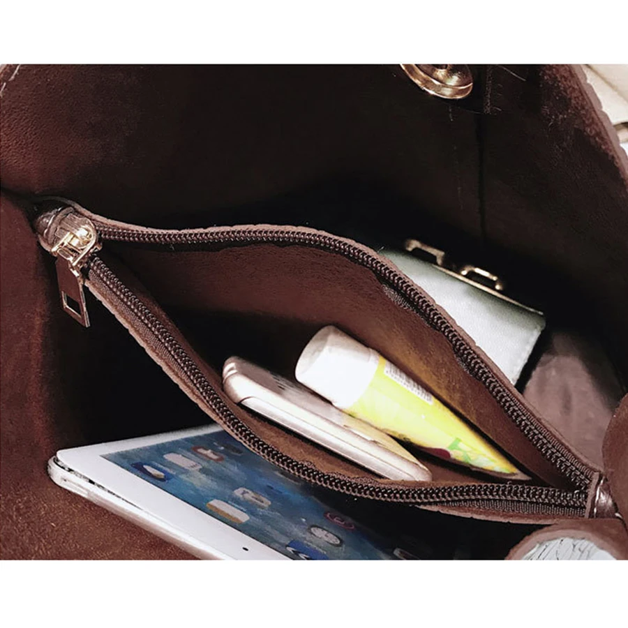 Alligator Handbags Women Big Capacity Pu Leather Messenger Shoulder Bags Women Bucket Casual Solid Crocodile Woman Handbag Purse