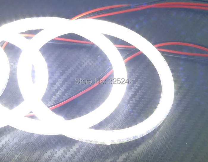 For Perodua Alza 2009 2010 2011 2012 2013 2014 2015 Excellent Ultra bright illumination smd led Angel Eyes Halo Ring kit 23 smd led angel eyes for Perodua Alza 2009-UP(15)