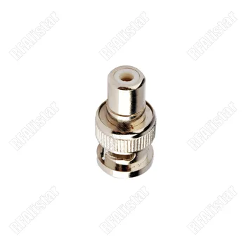 

50 Pieces BNC-RCA Adapter RCA Jack Female to BNC Male plug for Video Camera Connector adapter F/M Coupler for CCTV