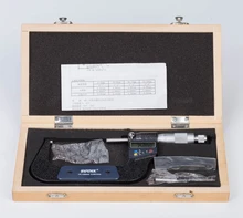 Electronic Digital Micrometer 75mm-100mm Outside Micrometers Micrometer Caliper Gauge Meter With Reference Rod Measuring Tools