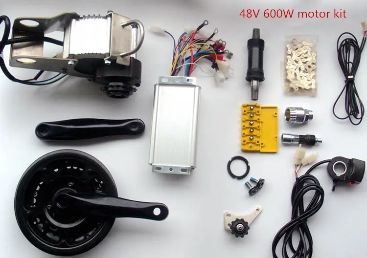 14 шт./лот Электрический мотор для велосипеда конверсионный комплект для MTB горного обычного электрического велосипеда Diy Kit - Цвет: 48V 450W motor kit