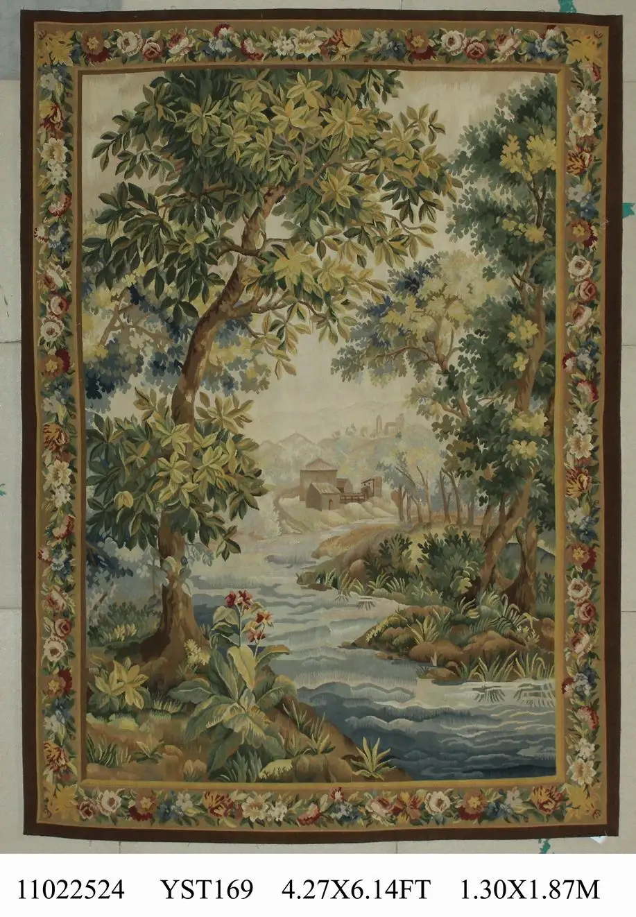 chinese tapestry Pure handmade wool palace French Aubusson Gobelins