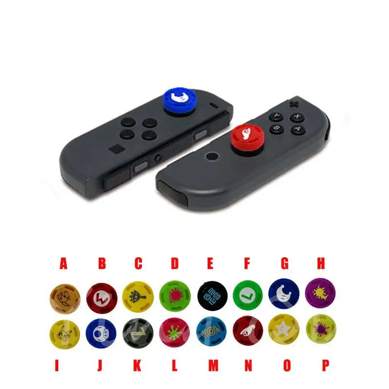 

100 pcs Silicone Analog Thumb Stick Grips Caps for Nintend Switch NS JoyCon Controller Sticks Cap Cover for Joy Con Joystick Cap