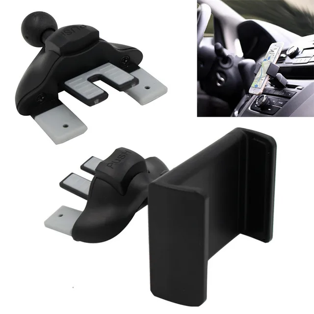 Special Price Mayitr Universal Car CD Dash Slot Phone Mount Holder Portable Black Holder Stand For Smart Phone New Hot Special Price Mayitr Universal Car CD Dash Slot Phone Mount Holder Portable Black Holder Stand For Smart Phone New Hot