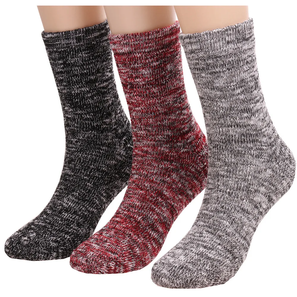 Womens Casual Winter Wool Socks Super Warm Cold Weather Sock A522