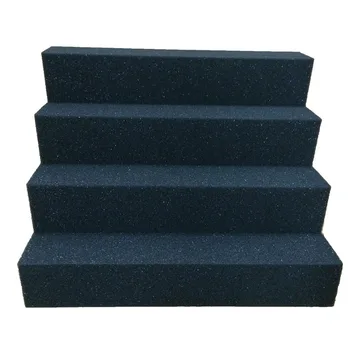

6 PCS High Density Acoustic Wedge with 4T Studio Foam in Black Color Sponge
