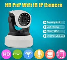 Yobang Security HD Wireless IP Camera Wifi Onvif Video Surveillance Security CCTV Network Indoor Baby Monitor with 2 Way Audio