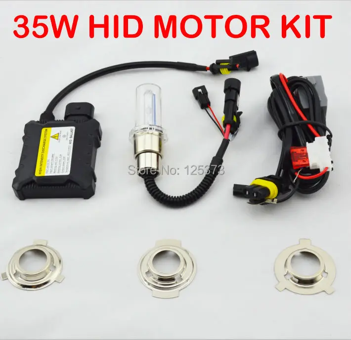 35W HID kit for Motor/Motorcycle Bike Hid Lights Bi Xenon Kit Hi/Low