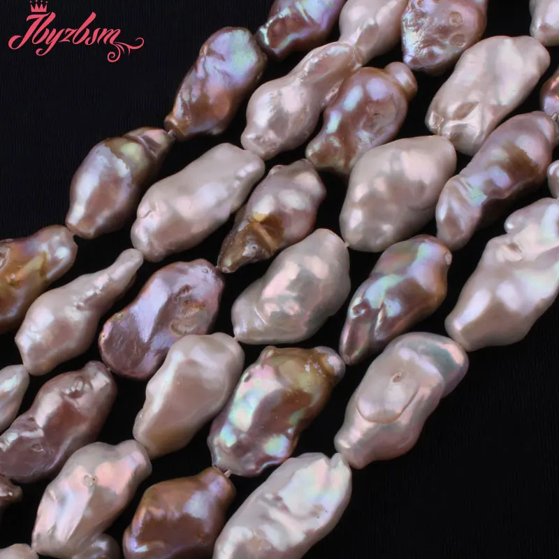 

10x15-12x25mm Freeform Freshwater Pearl Beads Natural Stone Beads For DIY Necklace Bracelets Jewelry Making 14.5" Free Shipping