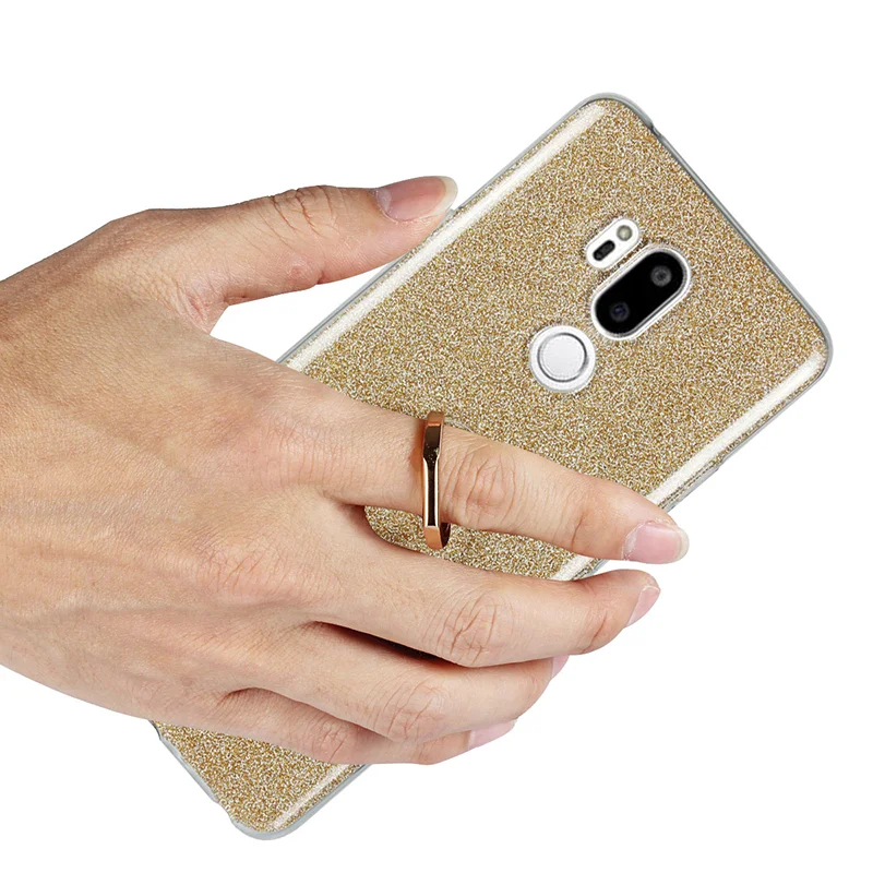Оригинальный ультратонкий Мягкий силиконовый чехол NGU для LG G7 ThinQ подставка из