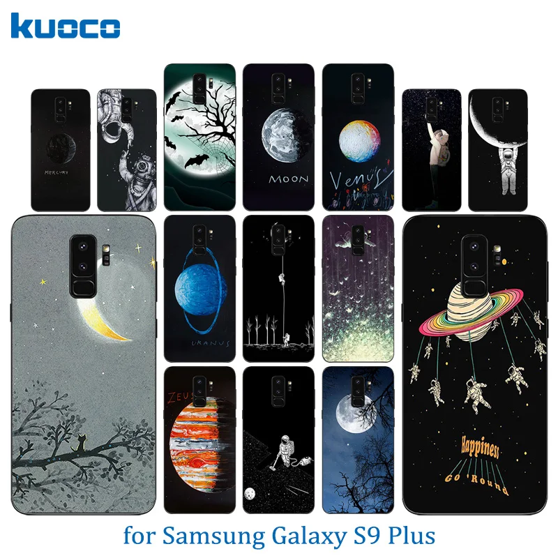 6 2 дюйма для Samsung Galaxy S9 Plus прозрачный силиконовый чехол телефона с рисунком