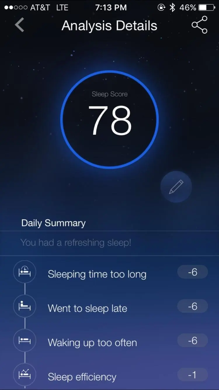 Xiaomi mijia sleepace умный датчик сна приложение дистанционное управление для Andriod и IOS, нулевое излучение трекер сна монитор сна