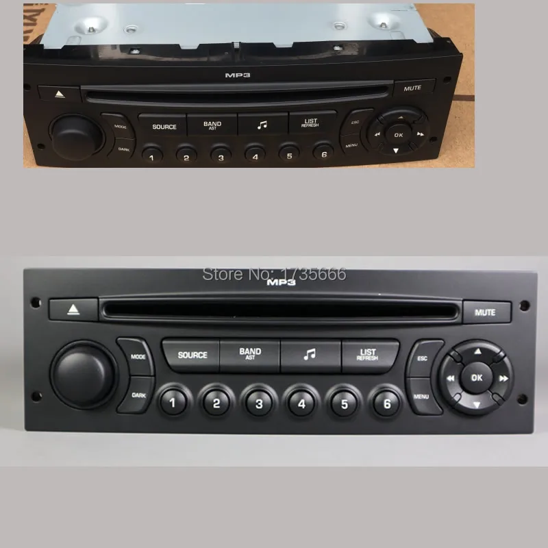 Автомагнитола RD45 с поддержкой Bluetooth AUX USB MP3 для Citroen C3 C4 C5 Peugeot 207 206 307 308 807|car radio mp3