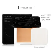 20 цветов компактная прессованная пудра долговечная косметика для контроля жирности консилер мягкий яркий цвет кожи порошок