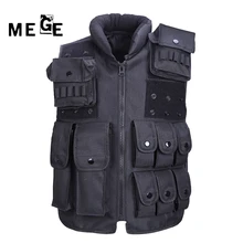 Mege Охота Военная Униформа тактический жилет Wargame Средства ухода за кожей Молл Панцири Охота жилет CS открытый джунгли, пейнтбол оборудование Colete tatico