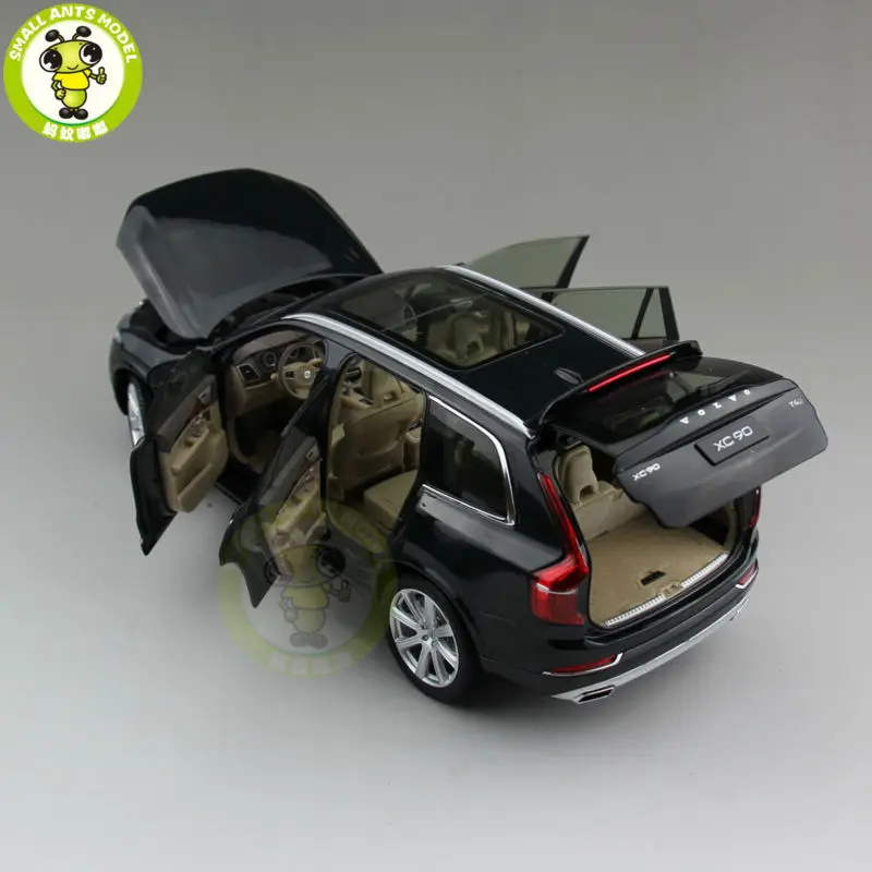 1/18 Volvo XC90 SUV литая модель автомобиля SUV черный