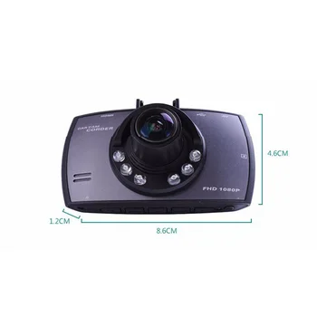 

New Full 1080P Car Camera Recorder Car DVR 2.7'' G30 Novatek NT96220 With Motion Detection Night Vision G-Sensor