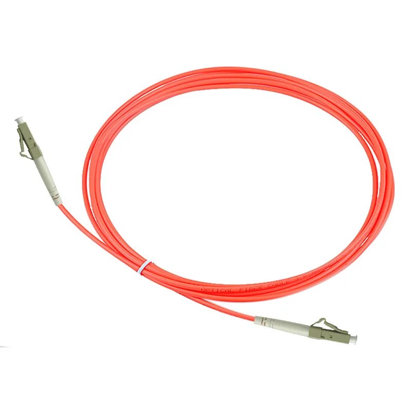 

10m LC SC FC PC UPC Patch Cord Simplex OM1 Multimode PVC (OFNR) 2.0mm Fiber Optic Patchcord