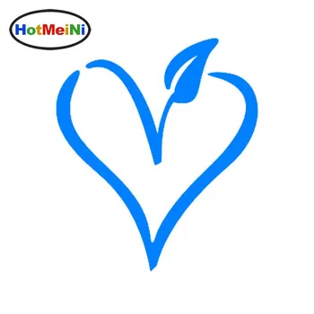 

HotMeiNi Interesting Vegan Heart Custom Vinyl Car-styling Decal Car Sticker 13CM*15CM