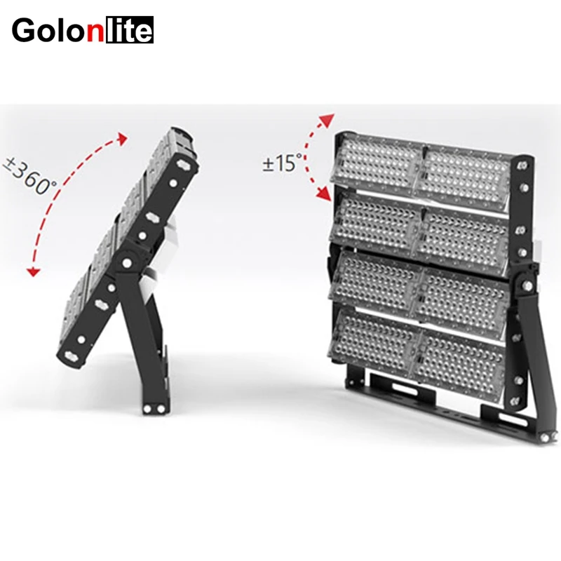 Golonlite открытый светодиодный прожектор 500 W 1000 W 400 W 600 W 800 W 300 W 230 V 220 V 100-277 V белый 5700 K 5000 K CE IP65 Meanwell SMD5050