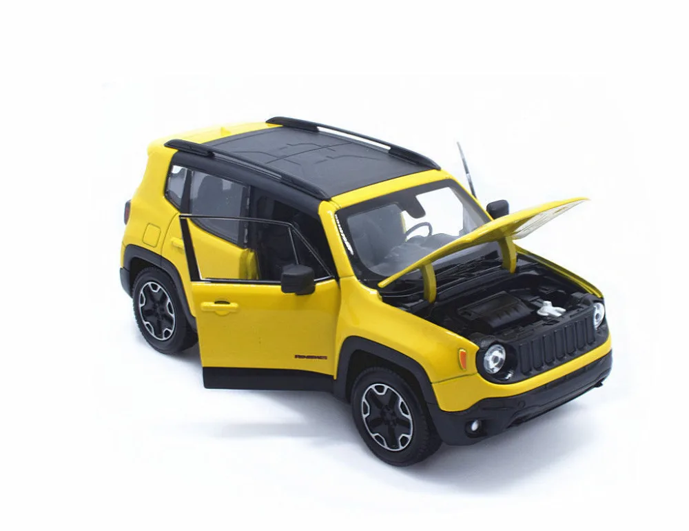 Welly 1:24 Jeep Renegade Модель литья под давлением спортивный гоночный автомобиль игрушка