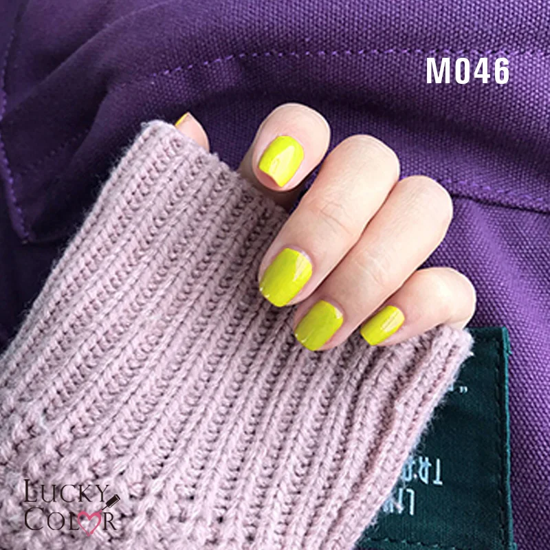 Yellow Gel Nail Polish High Quality Long-lasting Soak Off UV LED 10MLBottle 12 Colors Pure Nail Art Tool (3)