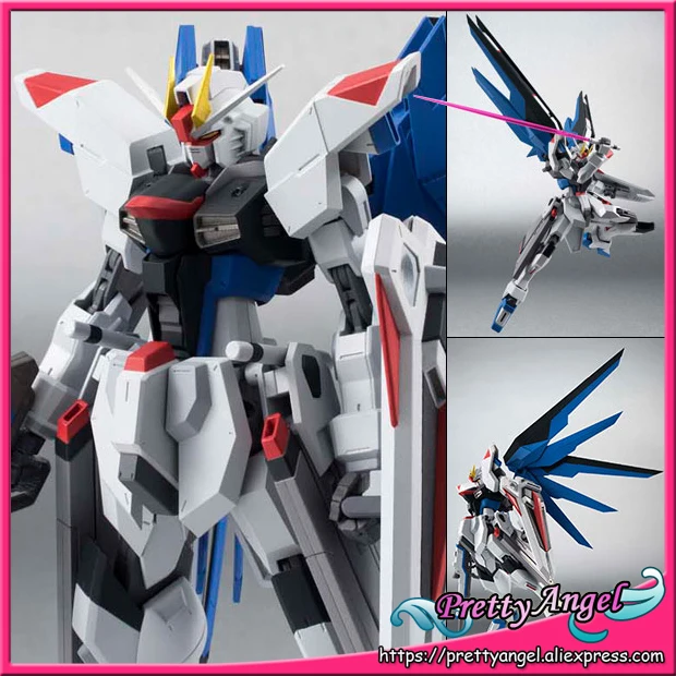 Anime Original Bandai Tamashii Nations Robot Spirits No.183 Mobile Suit Gundam SEED Action Figure - ZGMF-X10A Freedom Gundam Anime Original Bandai Tamashii Nations Robot Spirits No.183 Mobile Suit Gundam SEED Action Figure - ZGMF-X10A Freedom Gundam