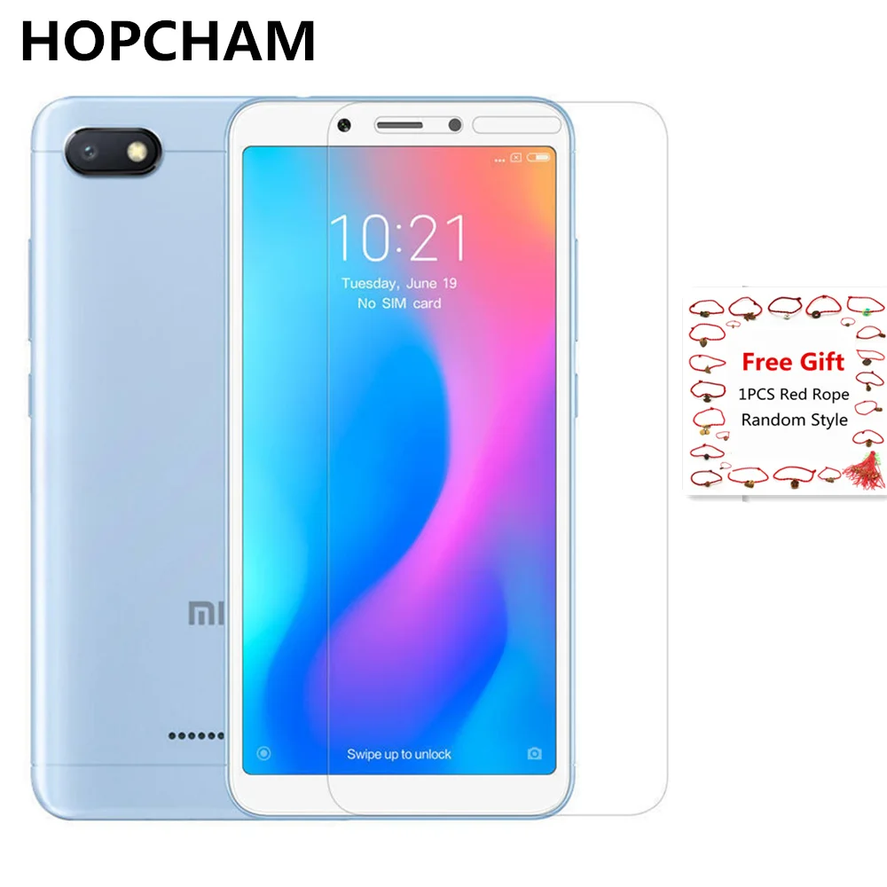 HOPCHAM для Xiaomi Redmi 6 6A глобальная версия 9H 2.5D HD закаленное стекло Защита экрана 6/6A