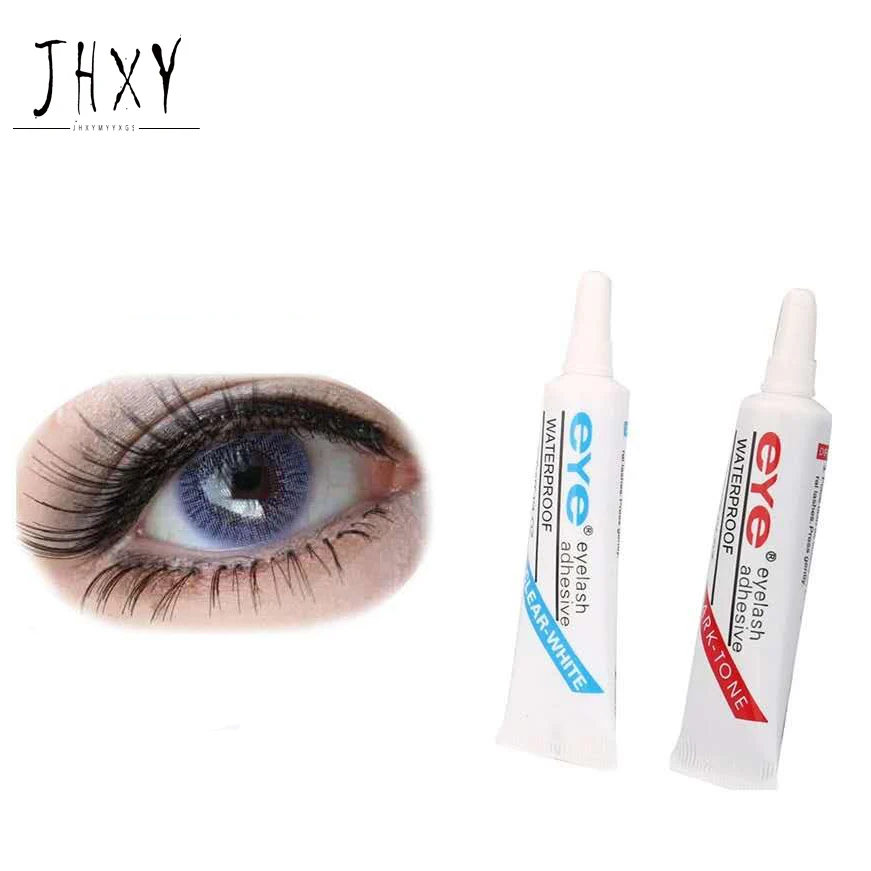 1Pcs Eyelash Glue Extension Agent Anti-Sensitive Hypoallergenic Cosmetics Mink Eyelashes Makeup Tool White and Black 7g |